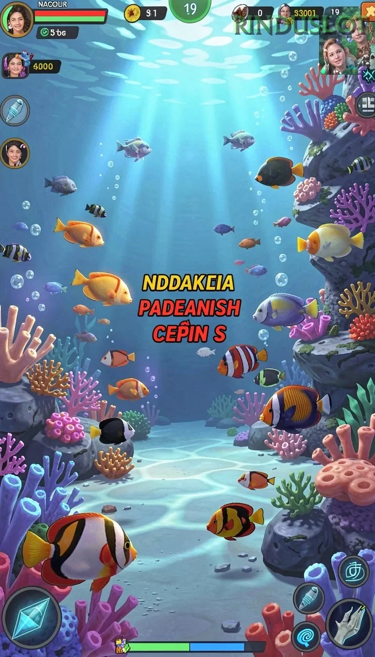 Cuplikan layar JNT777 — menu navigasi