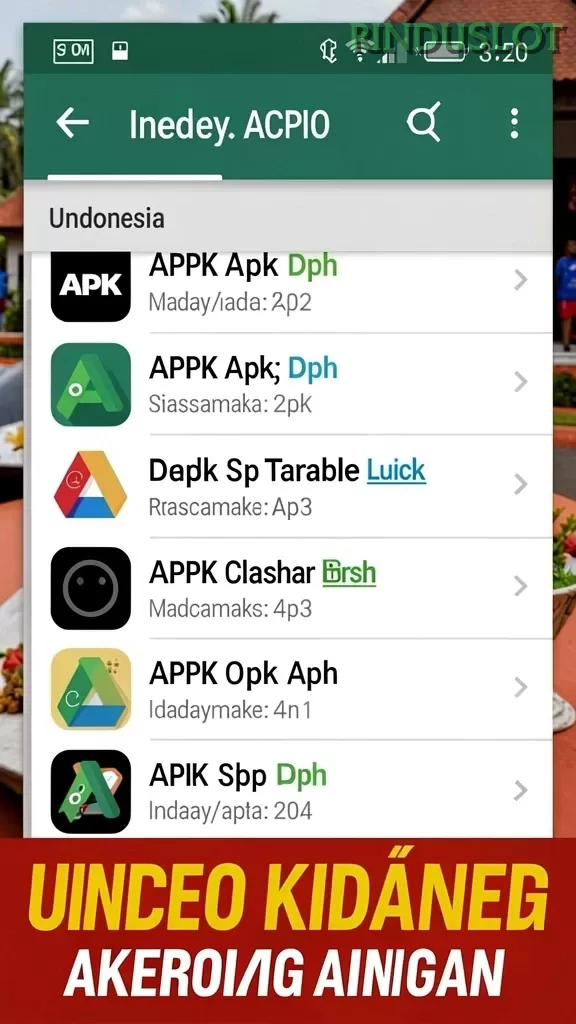Cuplikan layar GADAITOTO — pengaturan akun